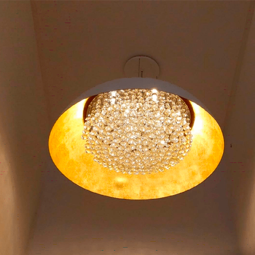 Luminária pendente de design contemporâneo