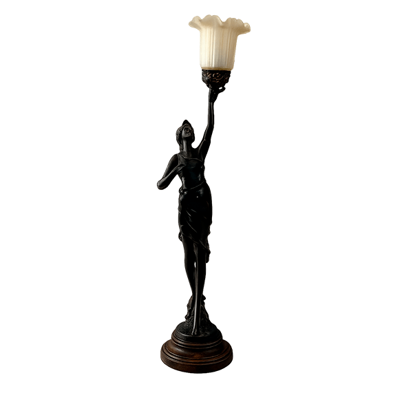 Abajur de mesa em estilo Art Deco